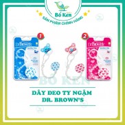 Shop Bố Ken Dây đeo ty ngậm Dr.Brown's[AN TOÀN & THỜI TRANG]